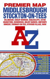 Abbildung von: Premier Map of Middlesbrough - Geographers' A-Z Map Co Ltd