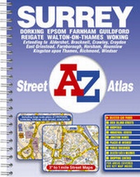 Abbildung von: Surrey Street Atlas - Geographers' A-Z Map Co Ltd