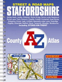Abbildung von: Staffordshire County Atlas - Geographers' A-Z Map Co Ltd