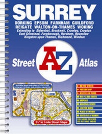Abbildung von: Surrey Street Atlas - Geographers' A-Z Map Co Ltd