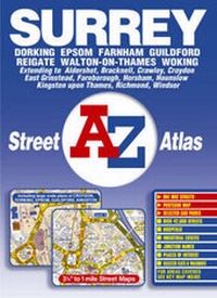 Abbildung von: Surrey Street Atlas - Geographers' A-Z Map Co Ltd