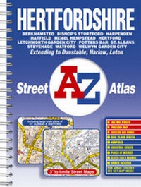 Abbildung von: Hertfordshire Street Atlas - Geographers' A-Z Map Co Ltd