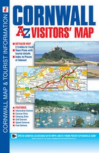 Abbildung von: Conrwall Visitors Map - Geographers' A-Z Map Co Ltd