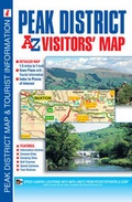 Cover: Peak District Visitors' Map - Geographers' A-Z Map Co Ltd