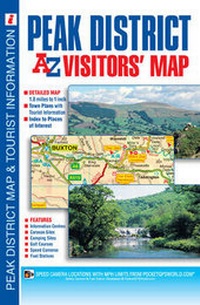 Abbildung von: Peak District Visitors' Map - Geographers' A-Z Map Co Ltd
