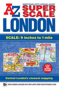 Abbildung von: Super Scale London Street Atlas - Geographers' A-Z Map Co Ltd
