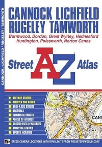 Abbildung von: Cannock A-Z Street Atlas - Geographers' A-Z Map Co Ltd