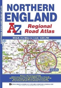 Abbildung von: Northern England Regional Road Atlas - Geographers' A-Z Map Co Ltd