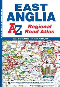 Abbildung von: East Anglia Regional Road Atlas - Geographers' A-Z Map Co Ltd