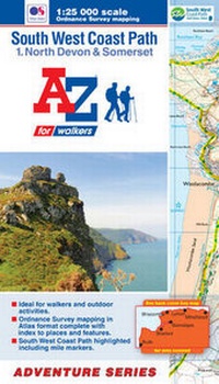 Abbildung von: SW Coast Path North Devon Adventure Atlas - Geographers' A-Z Map Co Ltd