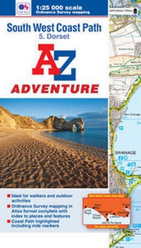 Abbildung von: SW Coast Path Dorset Adventure Atlas - Geographers' A-Z Map Co Ltd