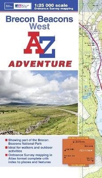 Abbildung von: Brecon Beacons West A-Z Adventure Atlas - Geographers' A-Z Map Co Ltd