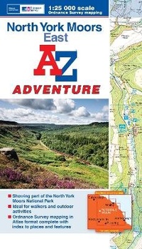 Abbildung von: North York Moors East A-Z Adventure Atlas - Geographers' A-Z Map Co Ltd