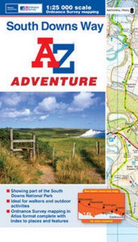 Abbildung von: South Downs Way Adventure Atlas - Geographers' A-Z Map Co Ltd