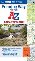 Cover: Penine Way (North) Adventure Atlas - Geographers' A-Z Map Co Ltd