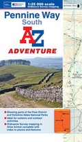 Cover: Penine Way (South) Adventure Atlas - Geographers' A-Z Map Co Ltd