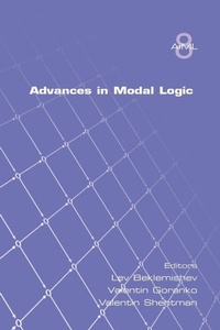 Enlarge image Cover: Advances in Modal Logic Volume 8: Volume 8 - College Publications