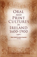 Cover: Oral and Print Cultures in Ireland - Four Courts Press Ltd
