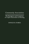 Cover: Community Associations - Praeger Publishers Inc