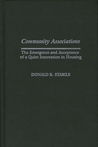Enlarge image Cover: Community Associations - Praeger Publishers Inc