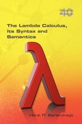 Cover: The Lambda Calculus. Its Syntax and Semantics - College Publications