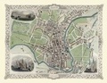 Cover: John Tallis Map of Bath 1851 - Mapseeker Archive Publishing