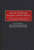 Cover: African Traditional Religion in South Africa - Greenwood Press