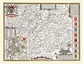 Cover: John Speed Map of Leicestershire 1611 - Historical Images Ltd