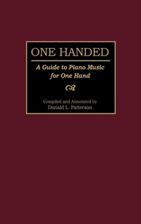 Enlarge image Cover: One Handed - Greenwood Press