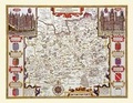 Cover: John Speed's Map of Surrey 1611 - Historical Images Ltd