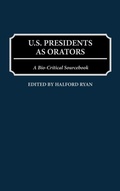 Cover: U.S. Presidents as Orators - Greenwood Press