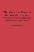 Cover: The Music and Dance of the World's Religions - Greenwood Press