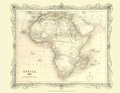 Cover: Map of Africa 1852 - Mapseeker Archive Publishing