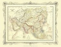 Enlarge image Cover: Map of Asia 1852 - Mapseeker Archive Publishing