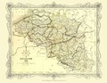 Cover: H Collins Map of Belgium 1852 - Mapseeker Archive Publishing