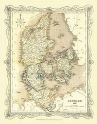 Enlarge image Cover: H Collins Map of Denmark 1852 - Mapseeker Archive Publishing