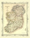 Cover: H Collins Map of Ireland 1852 - Mapseeker Archive Publishing