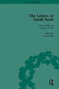 Cover: The Letters of Sarah Scott - Pickering & Chatto (Publishers) Ltd