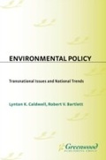 Cover: Environmental Policy - Praeger Publishers Inc