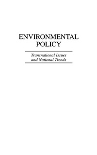 Bild: Environmental Policy - Praeger Publishers Inc