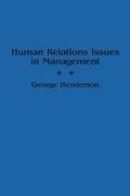 Cover: Human Relations Issues in Management - Praeger Publishers Inc