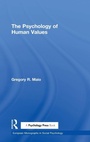 Cover: The Psychology of Human Values - Routledge