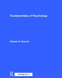 Abbildung von: Fundamentals of Psychology - Psychology Press Ltd