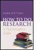 Cover: How to do Research - Psychology Press Ltd