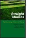 Cover: Straight Choices - Psychology Press Ltd