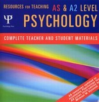 Enlarge image Cover: Resources for Teaching AS and A2 Level Psychology 2nd Edition - Psychology Press Ltd