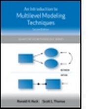 Enlarge image Cover: An Introduction to Multilevel Modeling Techniques - Routledge
