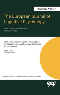 Enlarge image Cover: The Contribution of Cognitive Psychology to the Study of Individual Cognitive Differences and Intelligence - Routledge