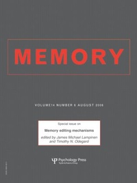 Enlarge image Cover: Memory Editing Mechanisms - Psychology Press Ltd