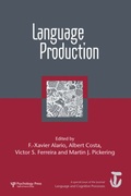 Cover: Language Production: First International Workshop on Language Production - Psychology Press Ltd